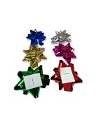 Csillag masni fényes metál 5 cm több színben