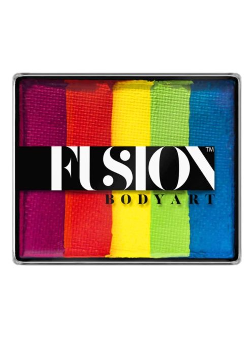Fusion csíkos arcfesték Rainbow Joy 50 gr