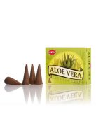 HEM Aloe Vera illatú füstölő kúp 10db/cs
