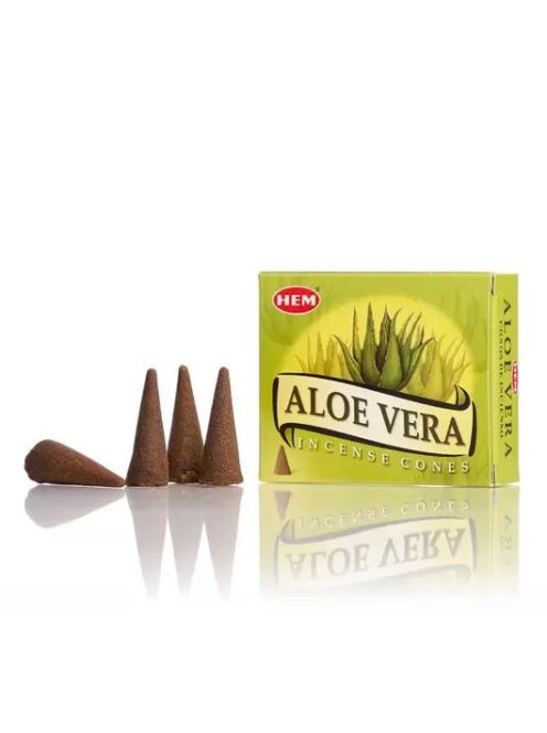 HEM Aloe Vera illatú füstölő kúp 10db/cs