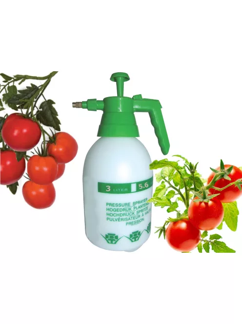 kézi pumpás permetező 3 liter növényekhez állítható fúvókával