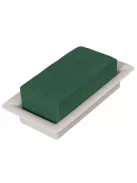 Nedves virágkötő tűzőhab tálban 18,5 cm 25 cm és 33 cm méretekben asztaldíszekhez