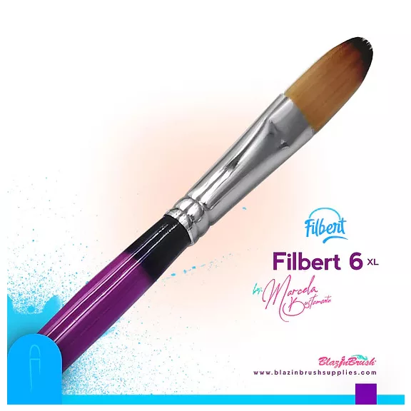 BLAZIN Flibert arcfestő ecset 6XL