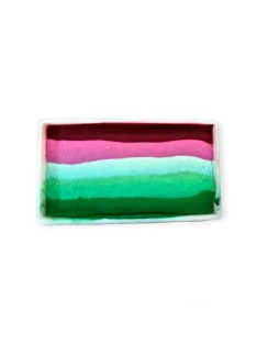 PXP For Roses 28g csíkos arcfesték, rózsaszín, piros, zöld színekkel One Stroke virágfestéshez