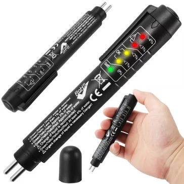 fékfolyadék teszter led kijelzővel dot 3 4 5 mérő