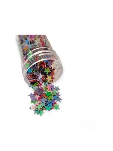 Flitter csillagok - pasztell