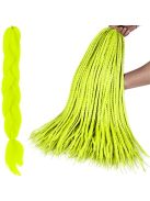 Szintetikus haj színes afro-ombre fonathoz - Neon zöld