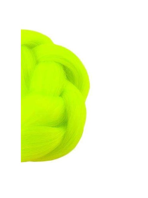 Szintetikus haj színes afro-ombre fonathoz - Neon zöld