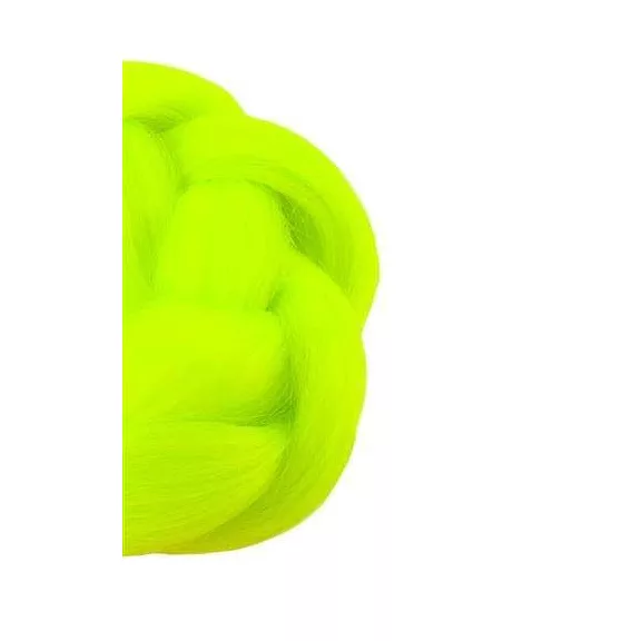 Szintetikus haj színes afro-ombre fonathoz - Neon zöld