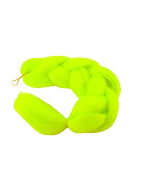 Szintetikus haj színes afro-ombre fonathoz - Neon zöld