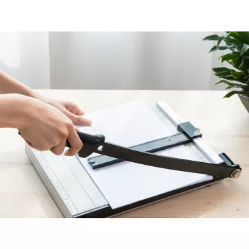 Fém papírvágó guillotine 30 cm-es vágáshosszal