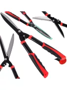 kézi kerti olló sövény nyírásához acél pengével