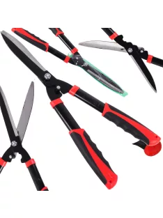 kézi kerti olló sövény nyírásához acél pengével