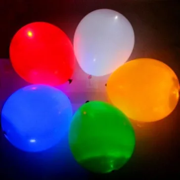 Világító led lufik 5db/cs
