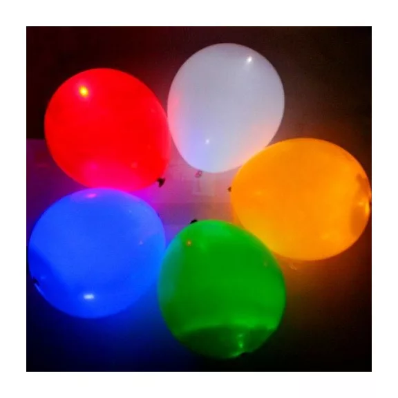 Világító led lufik 5db/cs