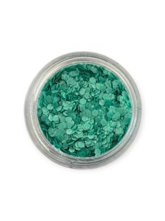KiviArt Mixed Chunky UV Csillám Green GSL150 - Világító Zöld Nagyszemcsés Glitter