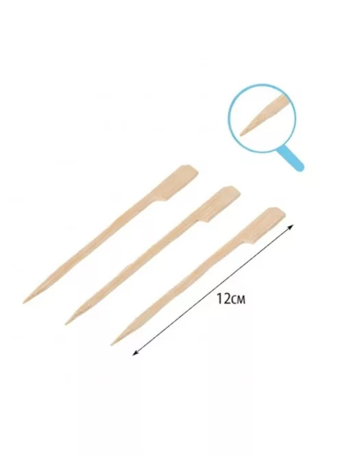 12 cm-es mini bambusz nyársak 25 darabos csomagban party falatkákhoz
