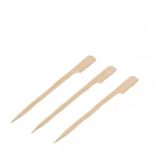 12 cm-es mini bambusz nyársak 25 darabos csomagban party falatkákhoz