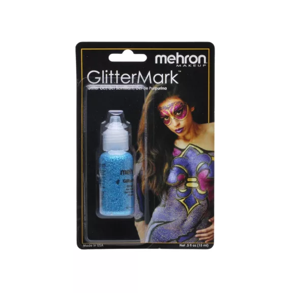 Glitter Mark Pasztell kék csillámzselé