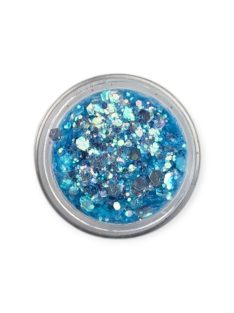 KiviArt Frozen Mixed Chunky Csillám - Jégvarázs Kék Glitter Sminkhez