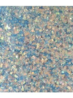 KiviArt Frozen Mixed Chunky Csillám - Jégvarázs Kék Glitter Sminkhez