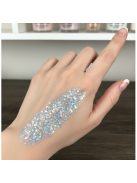 KiviArt Frozen Mixed Chunky Csillám - Jégvarázs Kék Glitter Sminkhez