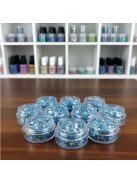KiviArt Frozen Mixed Chunky Csillám - Jégvarázs Kék Glitter Sminkhez