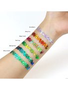 KiviArt Glitter Cream 'Snowflakes' prémium viasz alapú csillámkrém arcra és testre