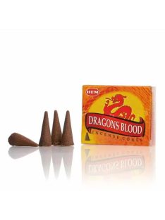 HEM Dragons Blood illatú füstölő kúp 10db/cs