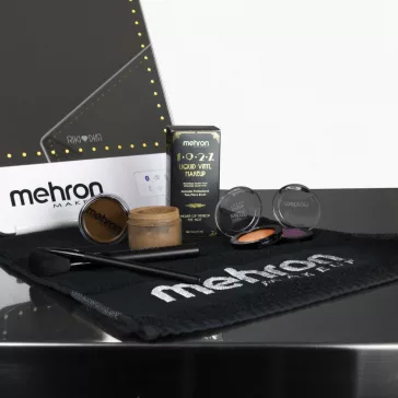 Mehron törölköző Mehron make up hímzett logoval