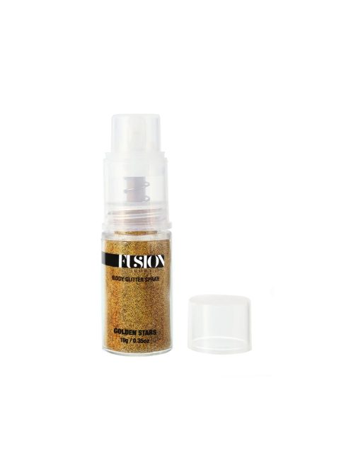 Fusion Glitter Pump Spray Golden Stars - Holographic Gold