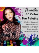 Mehron Paradise Pro Makeup AQ 30 színű paletta – vízbázisú arcfesték