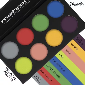 Mehron-Paradise-8-Trópusi-szinű-paletta