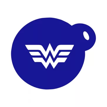 Arcfestő sablon - Wonder Woman minta