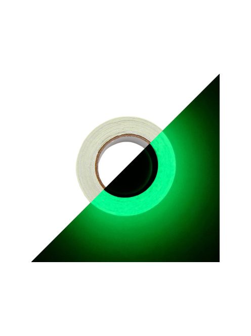 Sötétben Világító Fluoreszkáló öntapadó Szalag - 3 cm x 3 méter