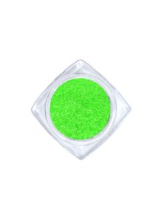 Cukorhatású uv neon csillámpor  zöld 511