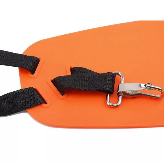 Állítható ergonomikus kasza heveder fűkaszához párnázott vállrésszel és fém gyorszárral