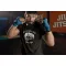 Kickboxing Fighter kereknyakú pamut póló kick box mintával uniszex
