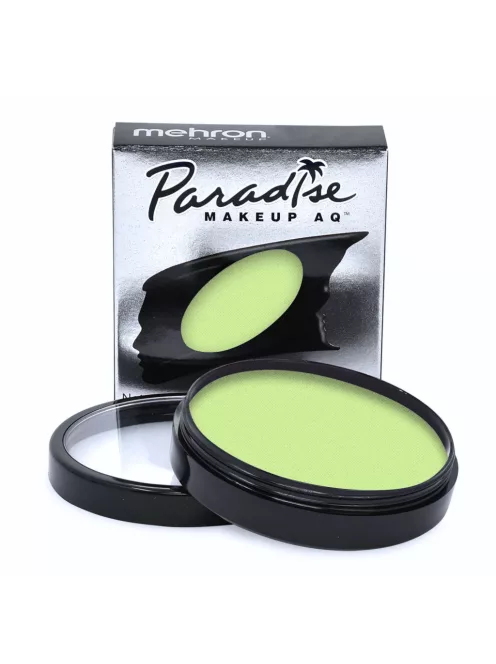 Mehron Paradise Makeup AQ Pastel Green (40 g) – Pasztellzöld arcfesték, vízbázisú testfesték