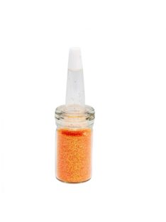 Csillámpor csőrös üvegben - Narancs 7 ml