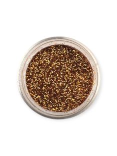 KiviArt Kozmetikai Csillámpor Dark Gold  - Sötét Arany Glitter Csillámtetováláshoz