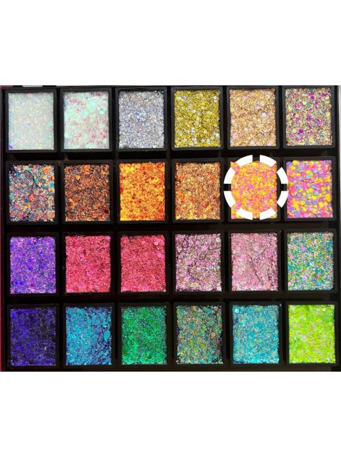 Fusion Glitter csillámkrém  utántöltő Fairy Sprinkles UV