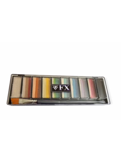 Diamond FX csíkos paletta Velvet Dream 10x10 gr