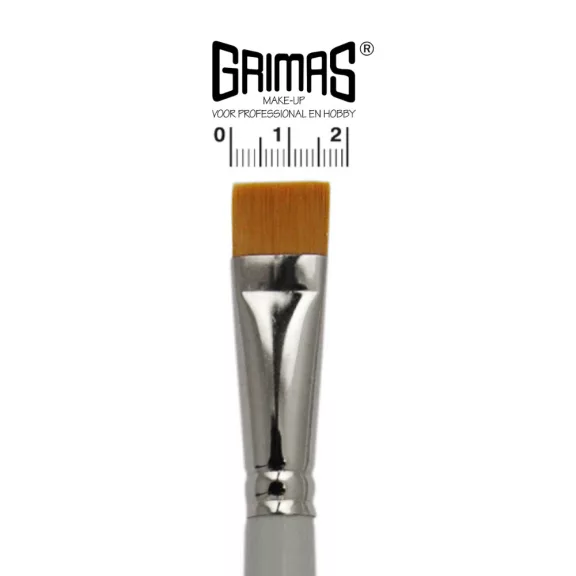 Grimas profi arcfestő lapos ecset S16