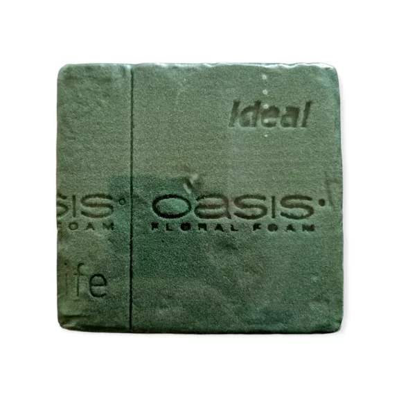 Ideal oázis - vizes tűzőhab+tál 13cm zöld