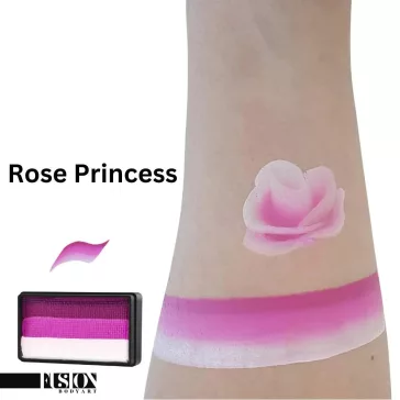 Fusion csíkos arcfesték Rose Princess 30gr