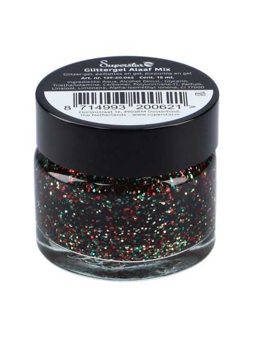 Superstar csillámzselé Alaaf 15ml