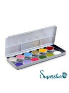 Superstar 12 színű arcfesték készlet - Biotanika /12 colours BOTANICAL palette/