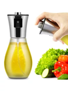 olaj spray adagoló 200 ml üveg olajpermetező