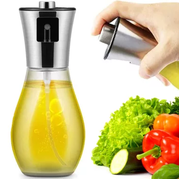 olaj spray adagoló 200 ml üveg olajpermetező